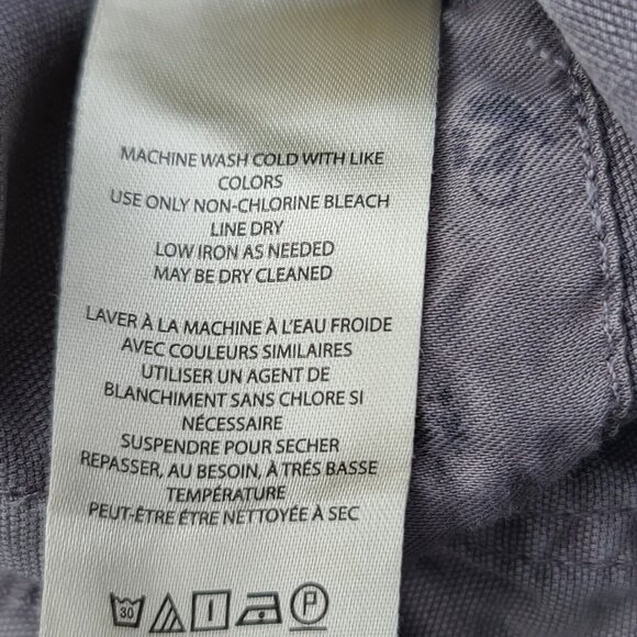 Anthropologie Pilcro Distressed Carpenter Jeans Sz 27 Gray Straight Leg NWOT - Picture 9 of 13